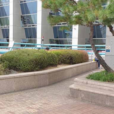 Smoking area at Technomart 9F Sky Garden Left - photo 1