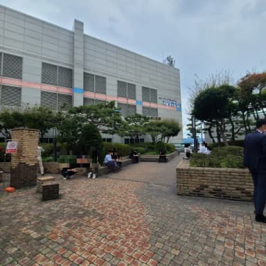 Smoking area at Technomart 9F Sky Park Right - photo 1